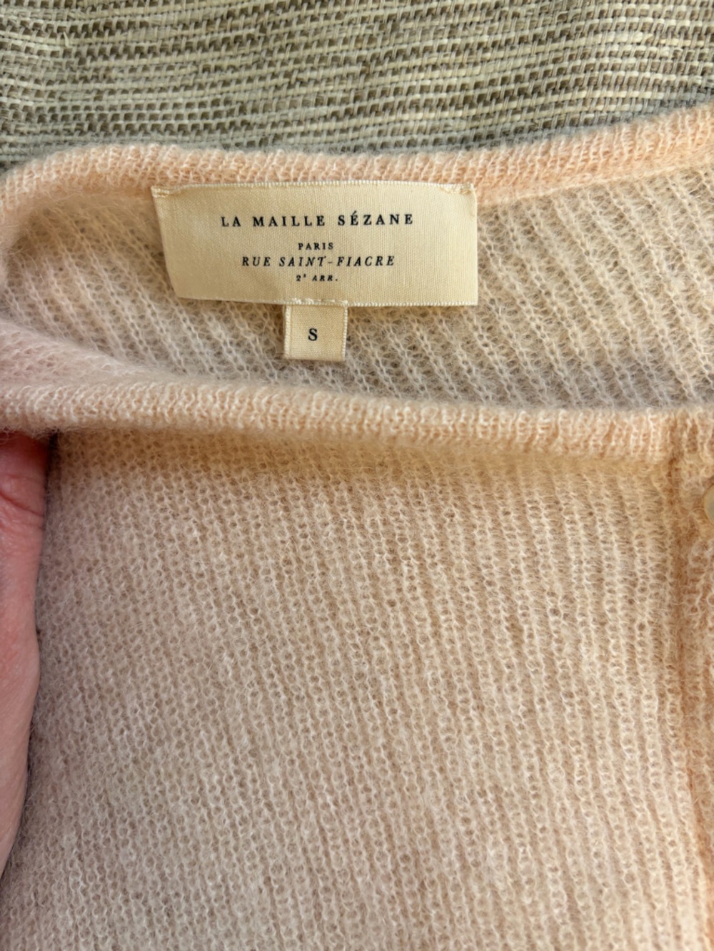 Sezane gaspard cardigan - Picture 2 of 3
